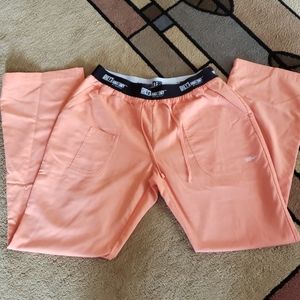 Orange Grey's anatomy scrub pants